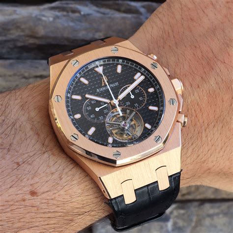 rose gold ap tourbillon